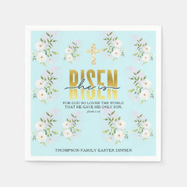 Er ist ein Christlicher Zitat aus dem Himmel. Serviette