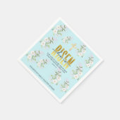 Er ist ein Christlicher Zitat aus dem Himmel. Serviette (Ecke)