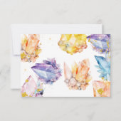 Er ist ein Gem Birthday Crystals Boy's Aquarell Dankeskarte (Rückseite)