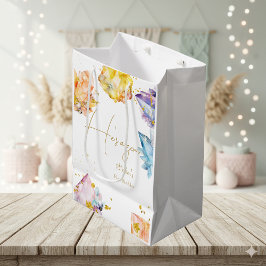 Er ist ein Gem Birthday Crystals Boy's Aquarell Mittlere Geschenktüte