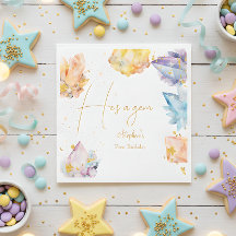 Er ist ein Gem Birthday Crystals Boy's Aquarell