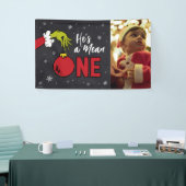 Er ist ein Gemeiner | Grinch Chalkboard Geburtstag Banner (Messeveranstaltung)