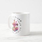 Er ist ein Risen-Death-Sting Kaffeetasse (Vorderseite Links)