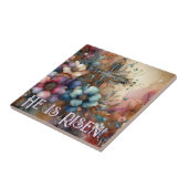 Er ist ein Risen-Skript-Wasserfarbkreuz Fliese (Seite)