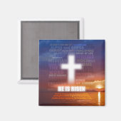 Er ist eine Magnetkarte. Magnet (Vorderseite/Rückseite)