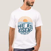 Er ist ertrunken - Retro Christlich T-Shirt (Vorderseite)