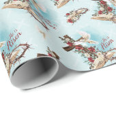 Er ist erwischt geschenkpapier (Rolleneckpunkt)