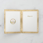 Er ist erwischt" Happy Oaster - anpassbare religiö (Innenseite)