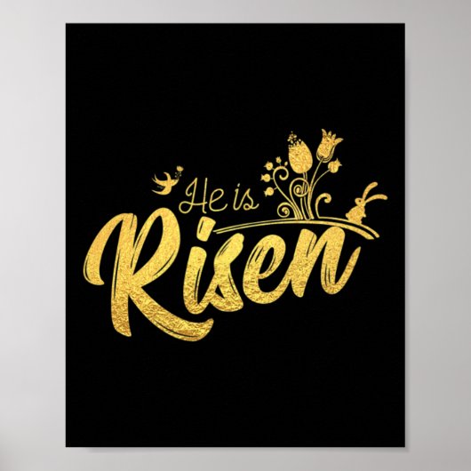 Er ist für Osterharzen Christlich. Poster (Vorne)