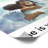 Er ist für uns gewartet poster (Ecke)