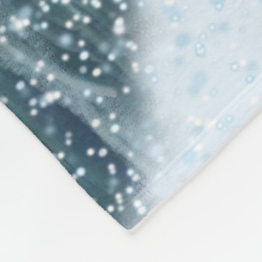 "Er ist Geboren" Fleecedecke (Ecke)