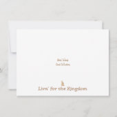 Er ist gesegnet karte (Rückseite)