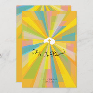 Er ist gestiegene Ostern-Service-Einladungen Einladung