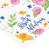 Er ist gestiegenes Ostern Kurzer Tischläufer (Ecke)