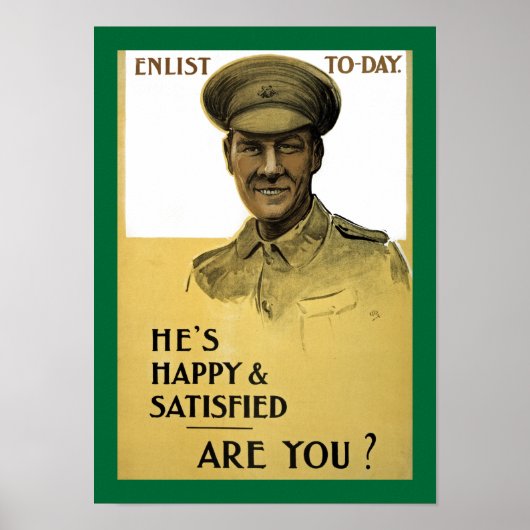 Er ist glücklich und zufrieden, oder? poster (Vorne)