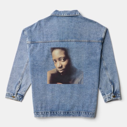 Er ist gut jeansjacke (Rückseite)