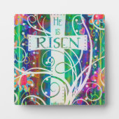 Er ist Hübscher Kreuzspintritz Ostern Fotoplatte (Vorderseite)