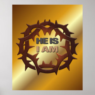 Er ist, ich bin poster