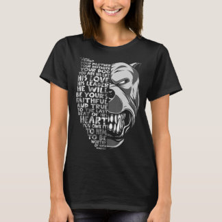 Er ist Ihr Freund Ihr Partner Ihr Hund Englisch Ma T-Shirt