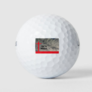 Er ist in die Wolken aufgewachsen Golfball