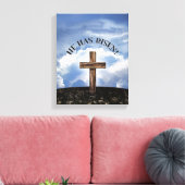 Er ist in die Wüste gegangen Leinwanddruck (Insitu (Wohnzimmer))