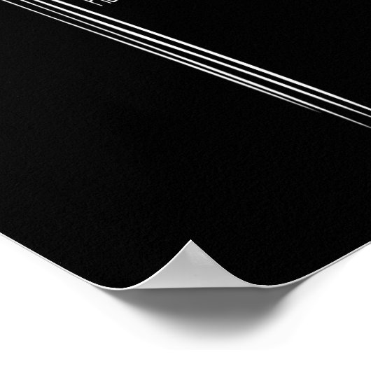 Er ist Jesus Christlicher Glaubenssatz zu Ostern R Poster (Ecke)