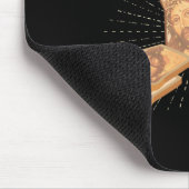 Er ist Jesus Christus-Ostern-Pun Christlich Brea v Mousepad (Ecke)