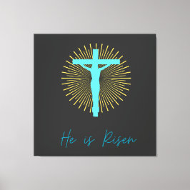 Er ist Jesus Rised Leinwanddruck