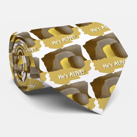 Er ist lebendig! krawatte (Gerollt)