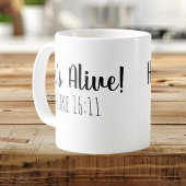 Er ist Live Mark 16:11 Kaffeetasse