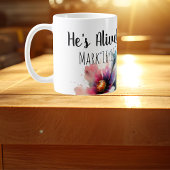 Er ist Live Mark 16:11 Kaffeetasse