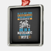 Er ist Mechaniker Ornament Aus Metall (Links)