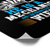 Er ist Mechaniker Poster (Ecke)