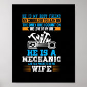 Er ist Mechaniker Poster (Vorne)