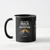 Er ist mein Fels Tasse (Links)