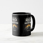 Er ist mein Fels Tasse (VorderseiteRechts)