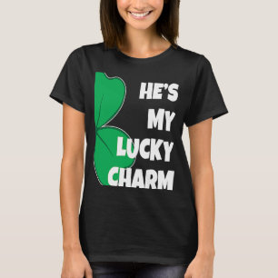 Er ist mein glückliches Charm St Patricks Day Coup T-Shirt
