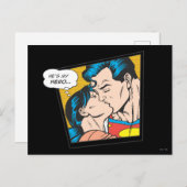 Er ist mein Held Postkarte (Vorne/Hinten)