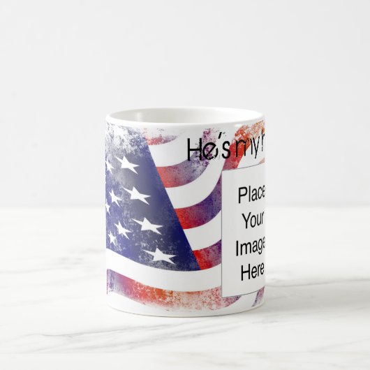 Er ist mein Held! Tasse (Mittel)