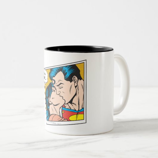 Er ist mein Held Zweifarbige Tasse (VorderseiteRechts)