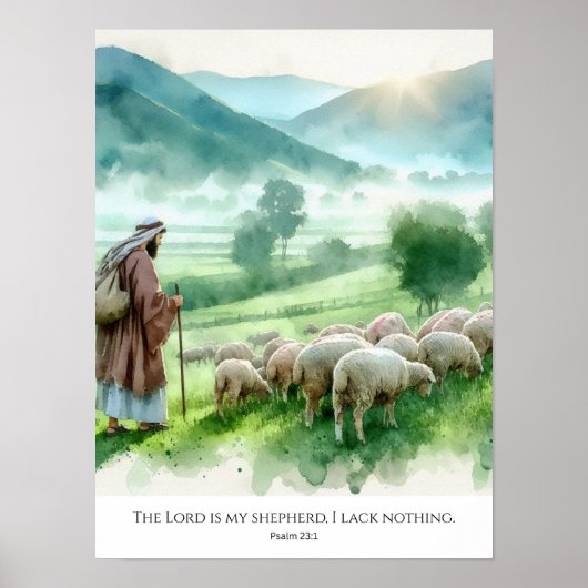 Er ist mein Hirte. Poster (Vorne)