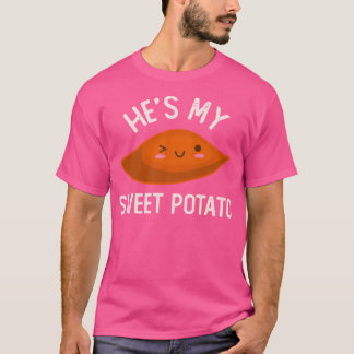 Er ist mein süßes Potato, ich bin Paare, die Set m T-Shirt