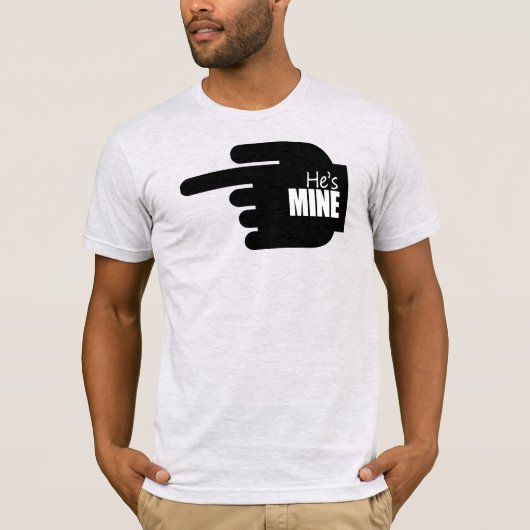 ER IST MEIN T-Shirt (Vorderseite)