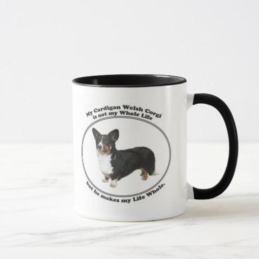 Er ist meine Corgi-Tasse Tasse (Rechts)