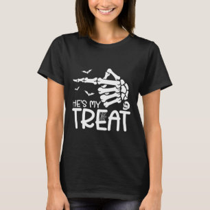 Er ist meine Leckerei Sie ist mein Trick Halloween T-Shirt