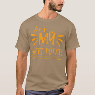 er ist Meine Süße Kartoffel I YAM Paare passend da T-Shirt