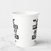 Er ist meine Zuflucht und meine Festung - Psalm 91 Pappbecher (Links)