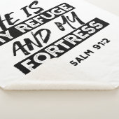 Er ist meine Zuflucht und meine Festung - Psalm 91 Sherpadecke (3/4)