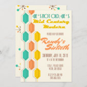 Er ist nicht alt, er ist modern aus dem Mittelalte Einladung (Vorne/Hinten)