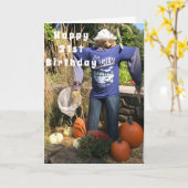 ER IST NICHT BEÄNGSTIGEND-IHR ALTER ***21. GEBURTS KARTE (Gelbe Blume)